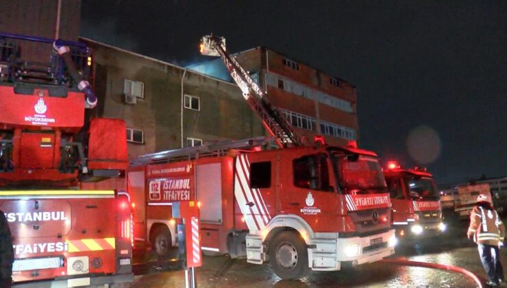 Esenyurt’ta tekstil fabrikasında yangın
