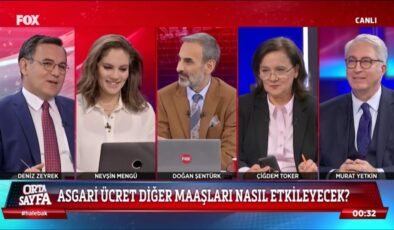 FOX TV’de Nevşin Mengü, asgari ücret zammı ile dalga geçti