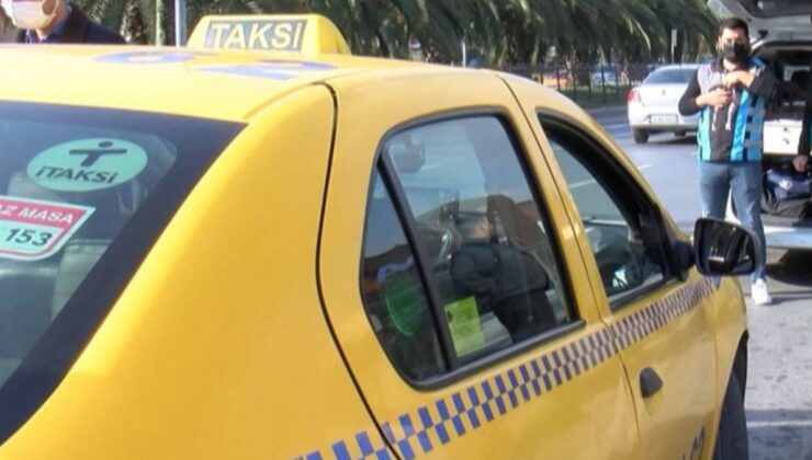 İstanbul’da taksimetre açmayan şoföre ceza kesildi