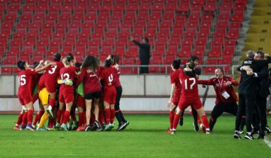 Kadın Milliler Dünya Kupası Avrupa Elemeleri’nde İsrail’i geriden gelerek yendi