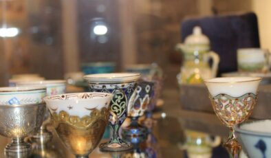 Kocaeli’de 400 yıllık Türk kahvesi fincanları sergileniyor