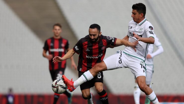 Konyaspor, Karagümrük’ü 4 golle geçti