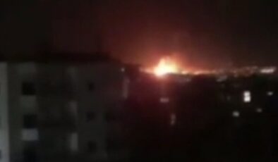 Lübnan’da gerçekleşen patlama korku dolu anlar yaşattı