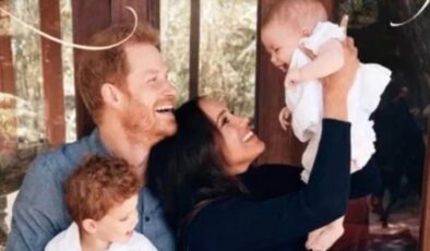 Meghan ve Harry, kızları Lilibet’in ilk fotoğrafını paylaştı