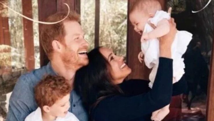 Meghan ve Harry, kızları Lilibet’in ilk fotoğrafını paylaştı