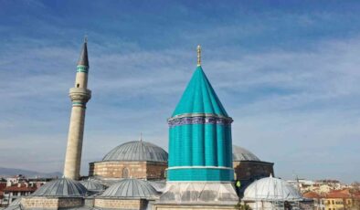 Mevlana Müzesi’nin ‘Yeşil Kubbe’sinde restorasyon sona erdi