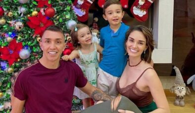 Muslera’nın Noel fotoğrafında Oso detayı