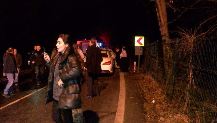 Sarıyer’de feci kaza: 3 yaralı