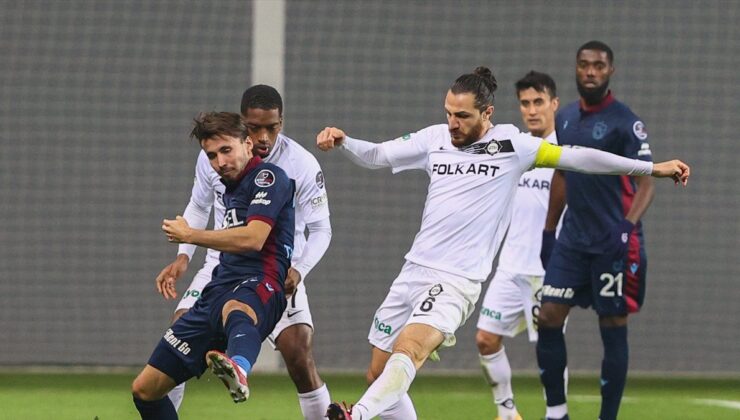 Trabzonspor, Altay’ı son dakikalarda gelen golle yendi