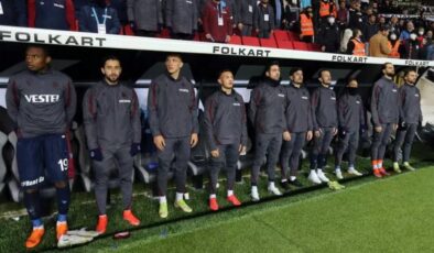 Trabzonspor’da asistçiler kulübeden