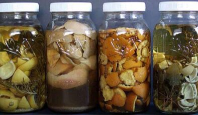 Turunçgil sirkesi: Portakal, mandalina, limon ve greyfurt kabuklarından…