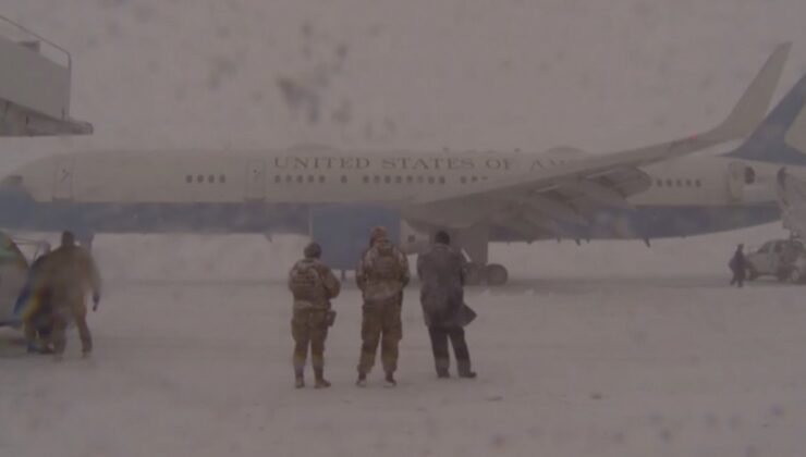 ABD Başkanı Joe Biden tipi nedeniyle uçakta mahsur kaldı