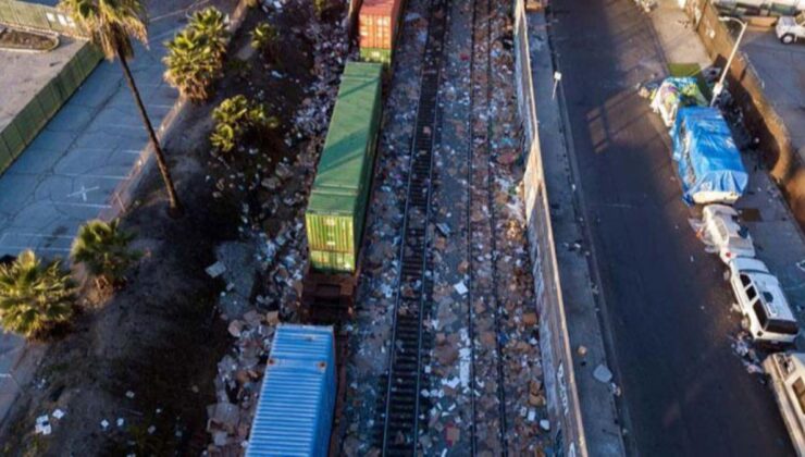 ABD’de Amazon ürünlerini taşıyan kargo treni yağmalandı