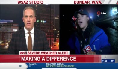 ABD’de muhabire canlı yayında araba çarptı