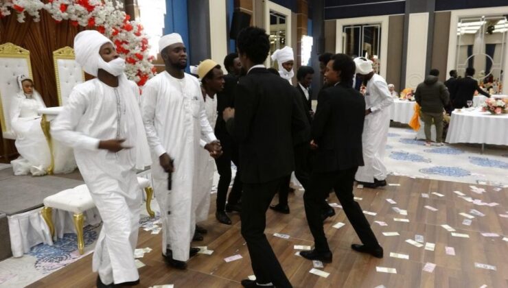 Afrikalı gençler Tokat’ta dünyaevine girdi