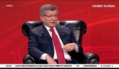 Ahmet Davutoğlu: AK Parti’nin 2023’te barajı geçebileceğinden şüpheliyim
