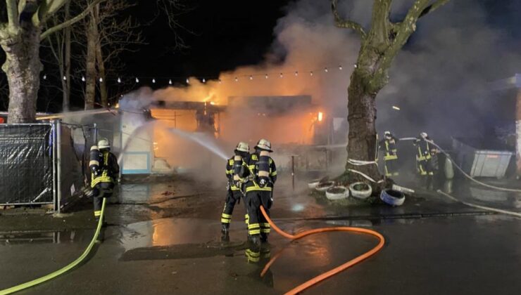 Almanya’da Türk işletmeciye ait büfeye saldırı