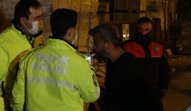 Antalya’da ‘dur’ ihtarına uymayan alkollü sürücü: Polisi görünce tedirgin oldum