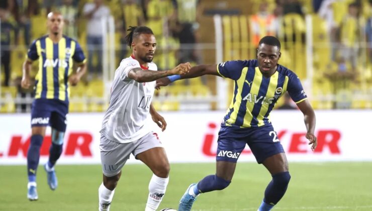 Antalyaspor-Fenerbahçe maçının muhtemel 11’leri