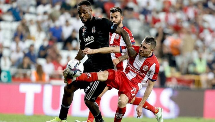 Beşiktaş-Antalyaspor – CANLI SKOR