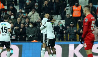 Beşiktaş, Gaziantep FK’yı tek golle mağlup etti