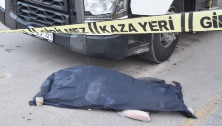 Bodrum’da ekmek alıp dönen kişi, tırın çarpmasıyla öldü