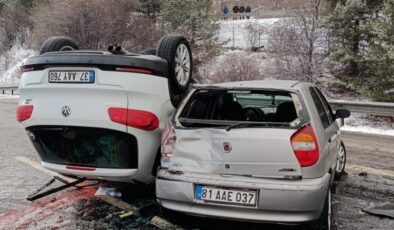 Bolu’da zincirleme kaza: 12 araç birbirine girdi