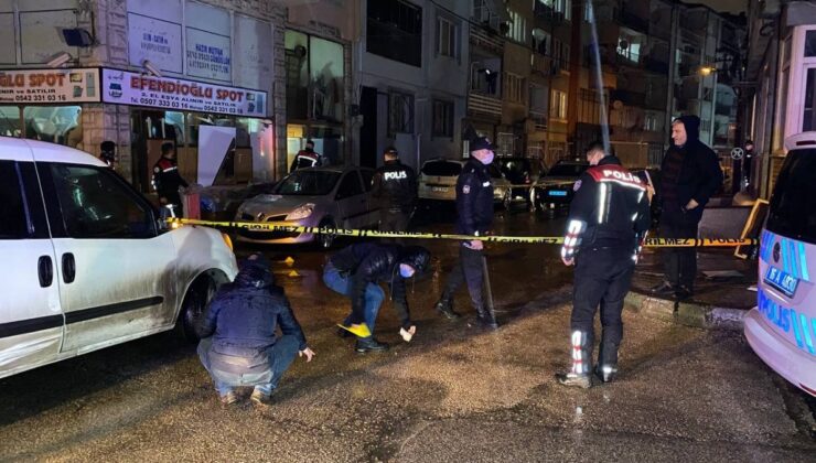 Bursa’da sokakta yürüyen iki kişiye kurşun yağdırdı: 1 ölü, 1 yaralı