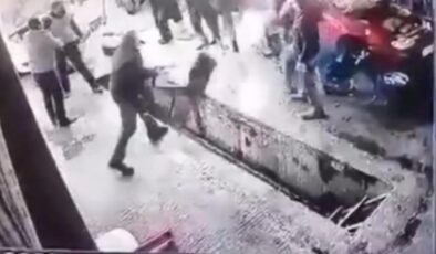 Büyükçekemce’de oto tamirhanesine levyeli baskın