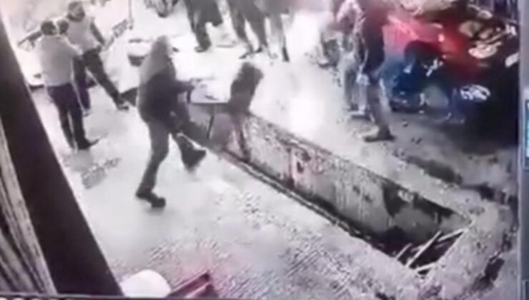 Büyükçekemce’de oto tamirhanesine levyeli baskın