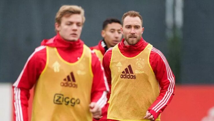 Christian Eriksen Ajax’ta idmanlara çıkacak