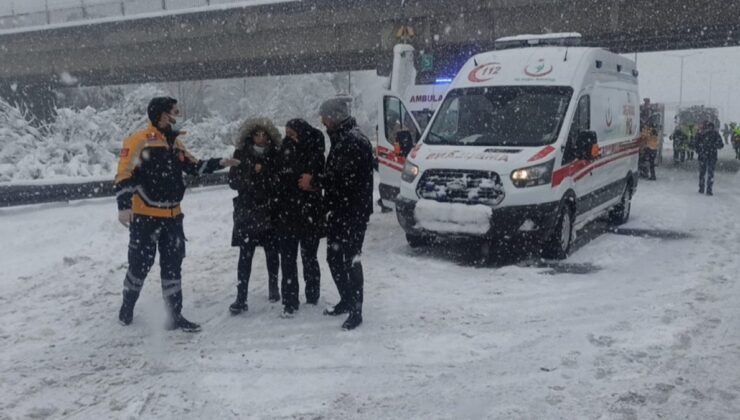 Düzce’de zincirleme kaza, 30 araç çarpıştı