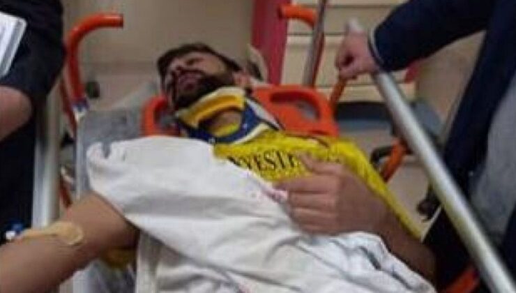 Erganispor ile Licespor maçında kavga: 10 futbolcu yaralandı