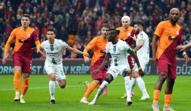 Galatasaray’da hücum var gol yok