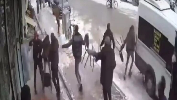 Iğdır’da bıçaklı sopalı kavga kamerada