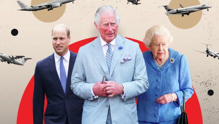 İngiltere Kraliyet Ailesi, özel uçuşlara 13,5 milyon sterlin harcadı