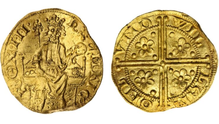 İngiltere’de 3. Henry’e ait en eski altın sikke bulundu