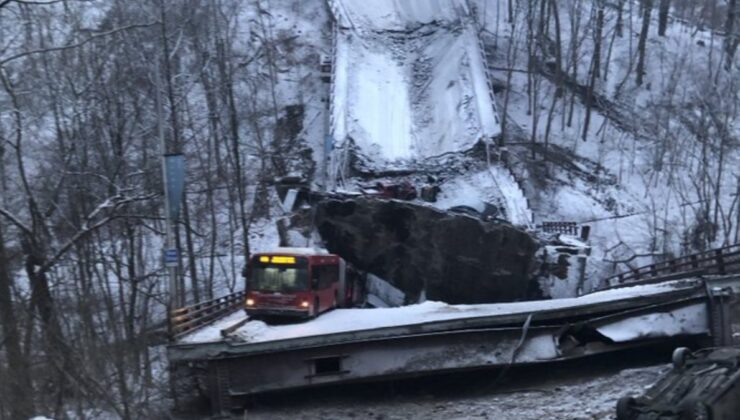 Joe Biden’ın altyapı ziyareti öncesi köprü çöktü