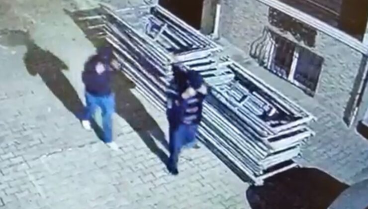 Kağıthane’de inşaat malzemelerini çalan hırsızlar yakalandı