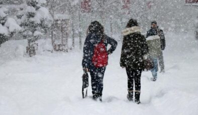 Kar nedeniyle eğitime ara verilen iller