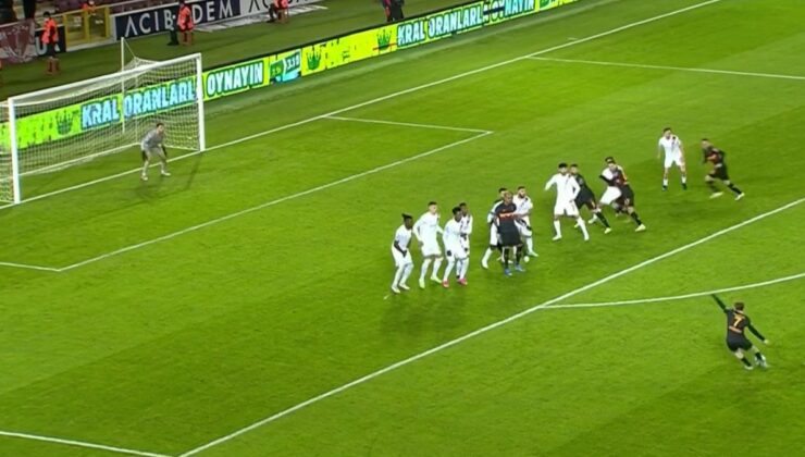 Kerem Aktürkoğlu’ndan frikik golü