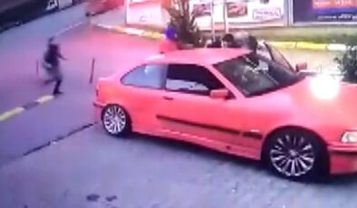 Küçükçekmece’de site girişinde ters yön kavgası