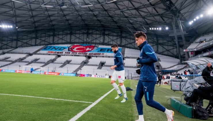 Marsilya’dan Cengiz Ünder’e özel koreografi