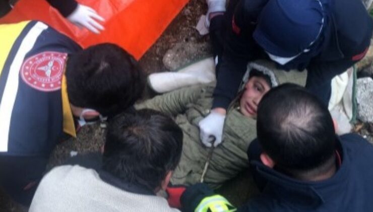 Niğde’de 10 yaşındaki çocuğun yüzüne demir saplandı