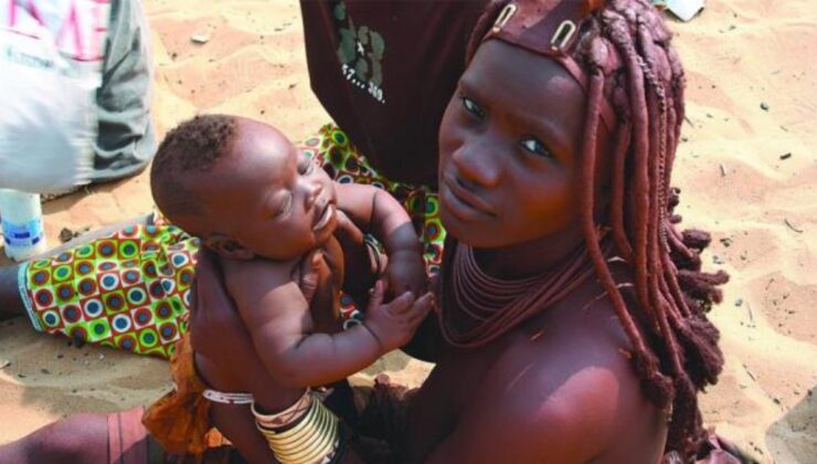 Onların adı ‘Himba Kabilesi’! Hamile kalma ritüelleri hayret edilesi…
