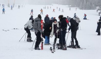 Uludağ sezonun en yoğun gününü yaşadı