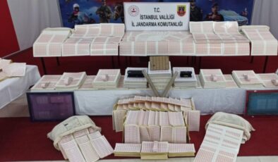 Zeytinburnu’nda sahte sigara bandrolü üreten iş yerine baskın