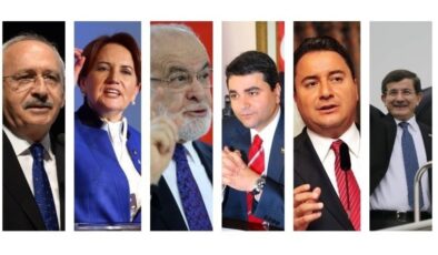 6 muhalefet partisi genel başkanları bir araya gelecek