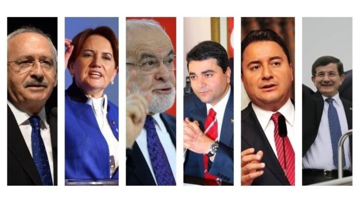6 muhalefet partisi genel başkanları bir araya gelecek