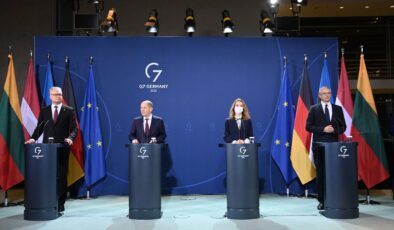 Almanya Başbakanı Scholz, Baltık ülkelerinin liderleriyle buluştu